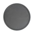 Thunder Group PLFT1600BK 16-Inch Fiberglass Black Color Round Servicing Tray