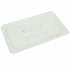 Thunder Group Polycarbonate Solid Cover For Quarter Size Food Pan