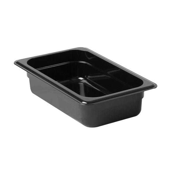 Thunder Group Quarter Size 2 1/2" Deep Polycarbonate Food Pan