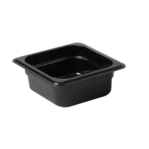 Thunder Group Sixth Size 2 1/2" Deep Polycarbonate Food Pan