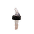 Thunder Group PLPR200C 2 oz. White Measured Liquor Pourer With Collar - Pack Of 12