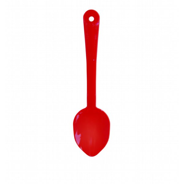 Thunder Group 11" Polycarbonate Serving Spoon, Solid - 12/Pack