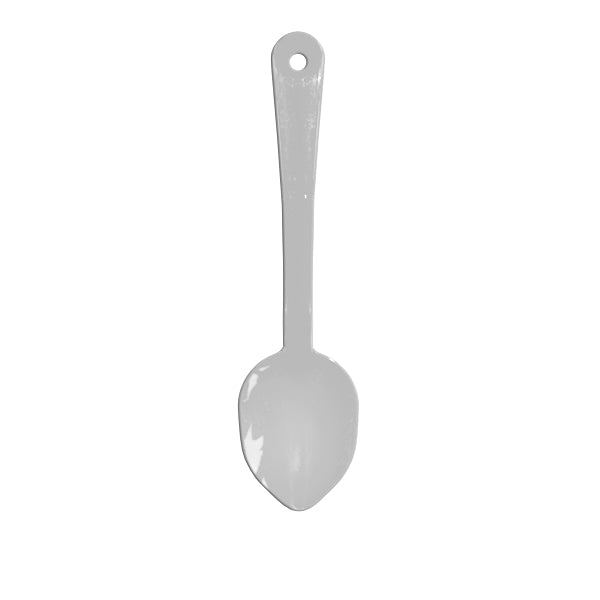 Thunder Group 11" Polycarbonate Serving Spoon, Solid - 12/Pack