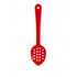 Thunder Group 11" Polycarbonate Serving Spoon, Perforated - 12/Pack