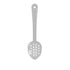 Thunder Group 11" Polycarbonate Serving Spoon, Perforated - 12/Pack