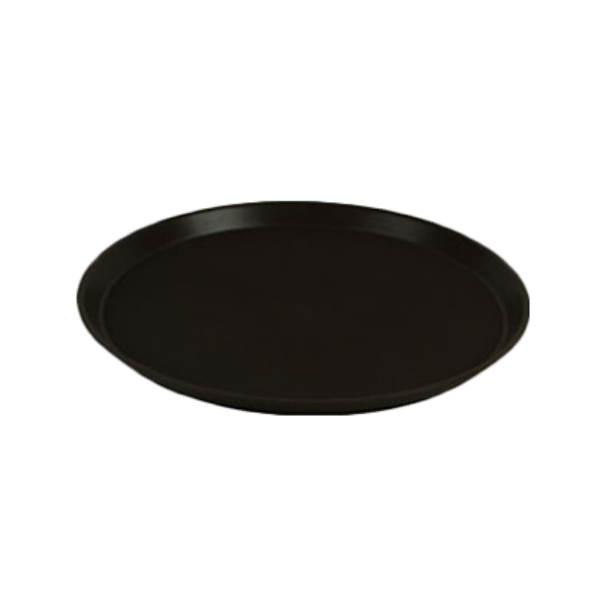 Thunder Group 11" Round Anti-Slip Tray with Rubber Lined Surface