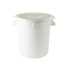 Thunder Group PLTC010W 10 Gallon Plastic Trash Can, White