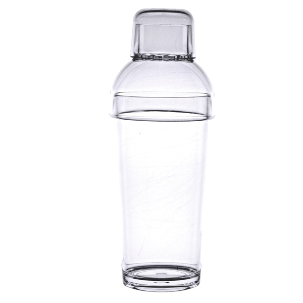 Thunder Group PLTHSS016C 16 oz. Polycarbonate Shot Shaker (3 Piece/Set)