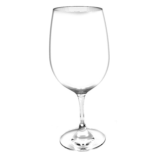 Thunder Group Clear Plastic Red Wine Glass