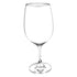 Thunder Group Clear Plastic Red Wine Glass