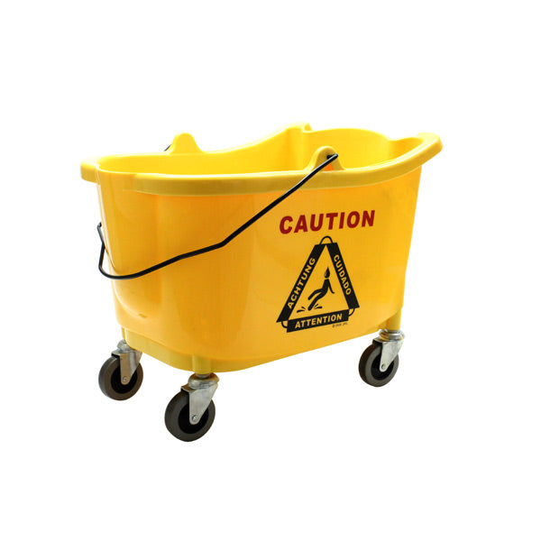 Thunder Group PLWB361B 36-Quart Bucket, Yellow Color, Polypropylene