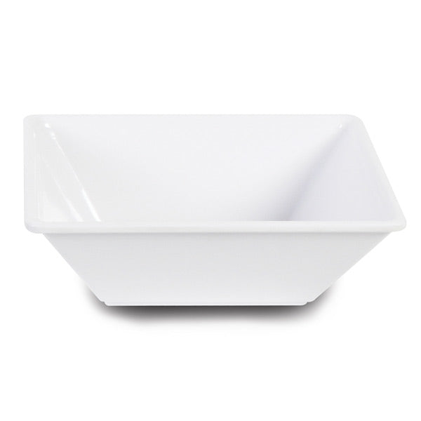 Thunder Group 4" x 4" Square 8 oz. Melamine Bowl