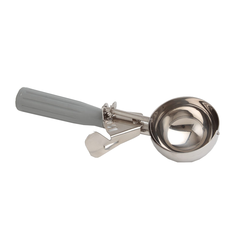 Royal Industries (ROY D 8) Ice Cream Server, 4 oz. 2 3/4" dia. bowl, Gray Handle