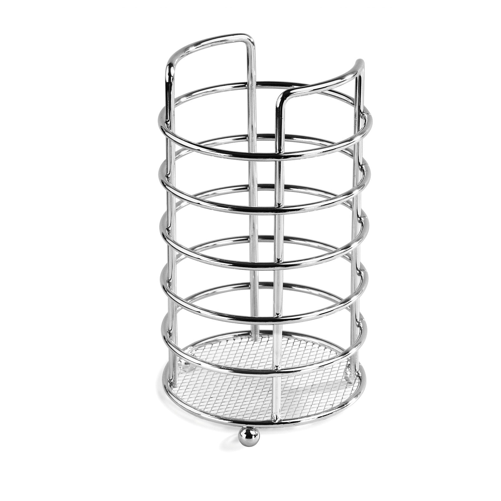 Royal Industries (ROY SLV UH) Chrome Plated Utensil Holder