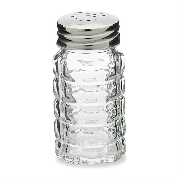 Royal Industries (ROY SPS 4) Old Fashioned Grid, 1.5 oz. Salt & Pepper Shaker - 72/Case