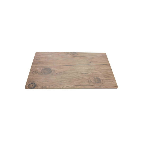 Thunder Group 14 3/4" x 8 1/4" Rectangular Melamine Serving Board