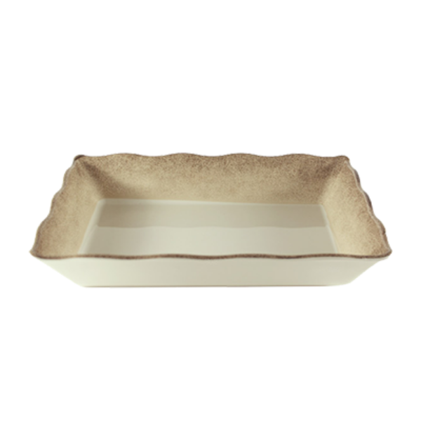 Thunder Group SD3314J Jazz 13 3/4" x 9 1/2" Rectangular Melamine Tray