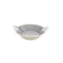 Thunder Group Gray Melamine Bowl with Ivory Edge and Handles, Graham