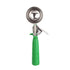 Thunder Group SLDS212P Triangle Handle Green #12 Disher, 2 2/3 oz.