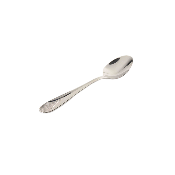 Thunder Group SLEL202 Elizabeth Teaspoon, Stainless Steel - 12/Pack