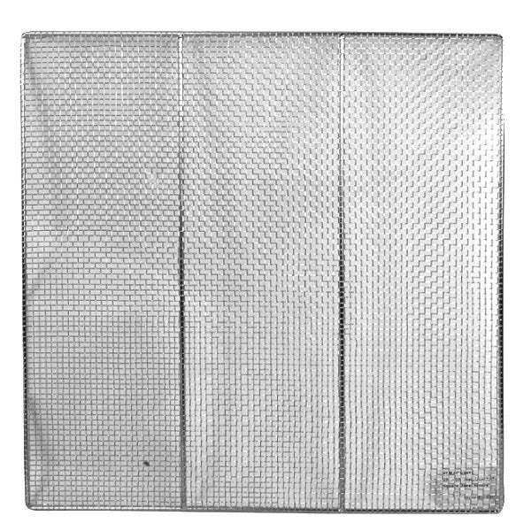 Thunder Group SLRACK0019 Stainless Steel Square Donut Screens, 19" x 19" x 1/4"