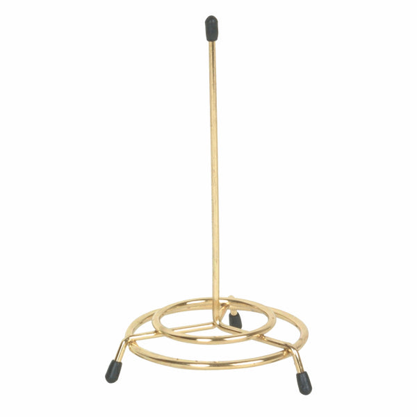 Thunder Group SLSPIN001 Gold Finished Tri-Pod Circular Base Check Spindle