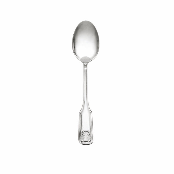 Thunder Group SLSS004 Sea Shell Dessert Spoon, Stainless Steel - 12/Pack