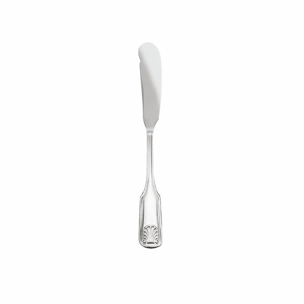 Thunder Group SLSS011 Sea Shell Butter Knife, Stainless Steel - 12/Pack