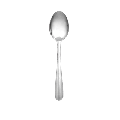 Thunder Group SLWD104 Stainless Steel Winsor Heavy Dessert Spoon - 12/Pack