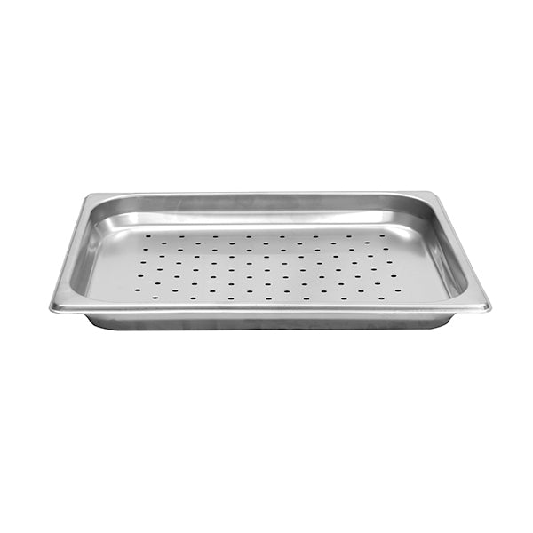 Thunder Group STPA3121PF Half Size 1 1/4" Deep Perforated 24 Gauge Steam Pans