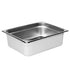 Thunder Group STPA3124 Half Size 4" Deep 24 Gauge Anti-Jam Pans