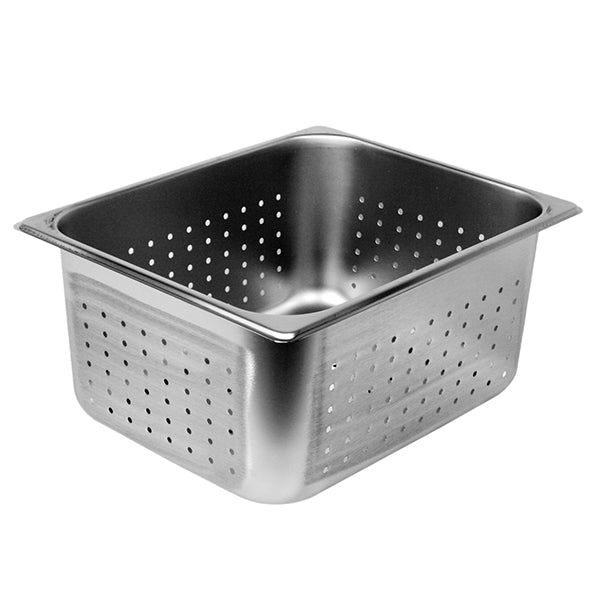 Thunder Group STPA3126PF Half Size 6" Deep Perforated 24 Gauge Anti-Steam Pans