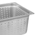 Thunder Group STPA3126PF Half Size 6" Deep Perforated 24 Gauge Anti-Steam Pans