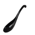 Thunder Group 7000BL 1 oz. Black Color Melamine Soup Spoon