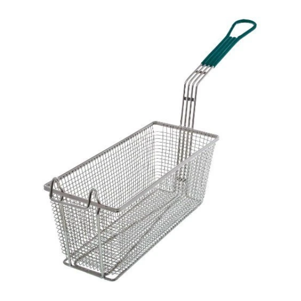 Update International (FB-135PH) 13 1/4" x 5 5/8" Rectangular Wire Fry Basket