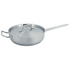 Update International (SSAU-3) 10" Induction Ready Stainless Steel Saute Pan with Cover