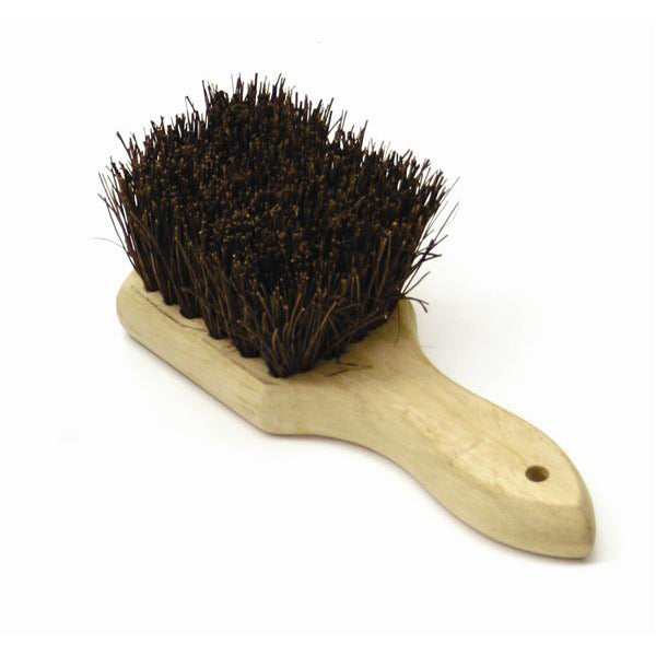 Thunder Group Palmyra Bristles Wok Brush With Wooden Handle