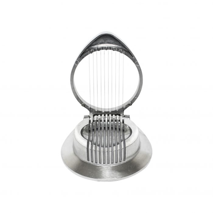 Thunder Group ALES005R 4 3/4" x 4 1/4" Aluminum Round Egg Slicer