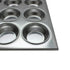 Thunder Group ALKMP024 24 Cup Aluminum Muffin Pan, 3.5 oz. Each Cup