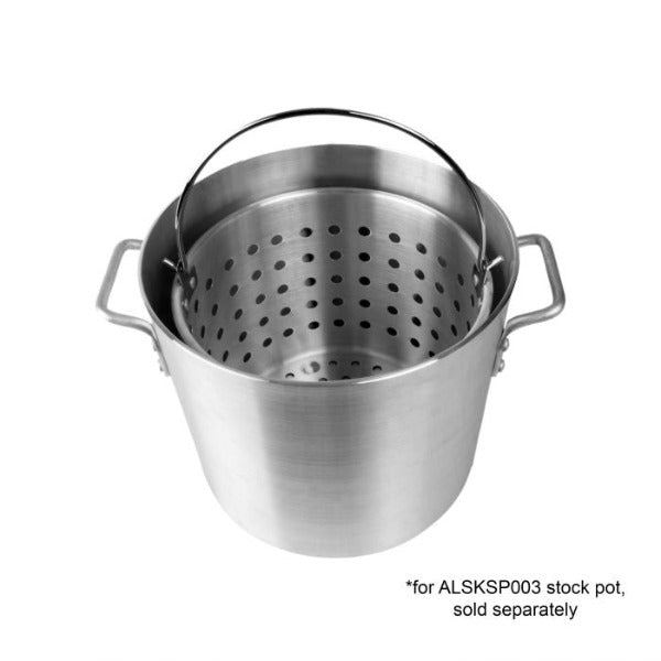 Thunder Group ALSKBK002 16 Qt. Aluminum Steamer Basket