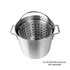 Thunder Group ALSKBK002 16 Qt. Aluminum Steamer Basket