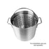 Thunder Group ALSKBK003 20 qt. Aluminum Steamer Basket