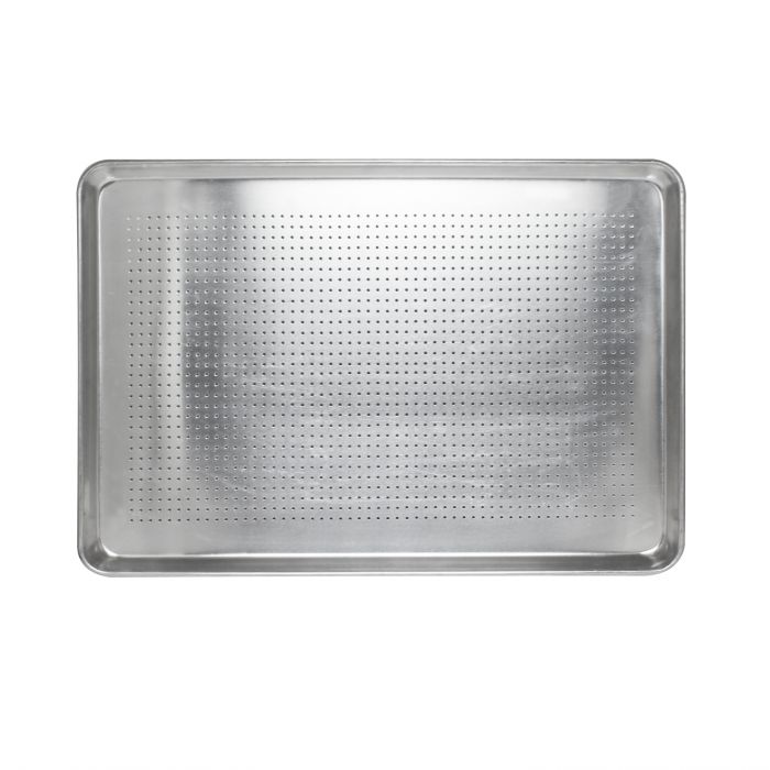 Thunder Group ALSP1813PF Aluminum 18" X 13" Half Size Sheet Pan, Perforated