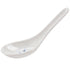 Thunder Group 7003BB Blue Bamboo 3/4 oz. Melamine Won Ton Soup Spoon - 12 Pieces