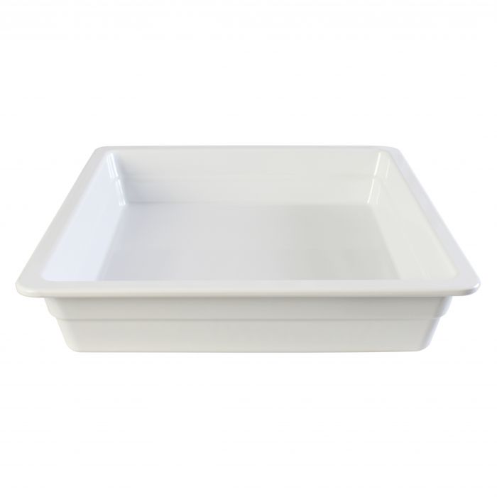 Thunder Group GN1232W 2/3 Size 2 1/2" Deep Melamine GN Pan