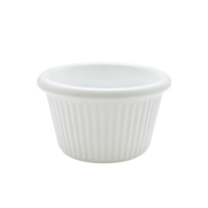 Thunder Group 1.5 oz. Fluted Melamine Ramekin - 12/Pack