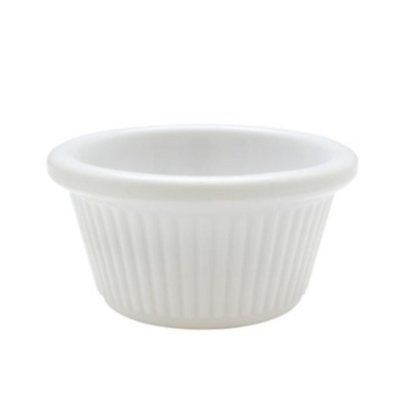 Thunder Group 2 oz. Fluted Melamine Ramekin - 12/Pack