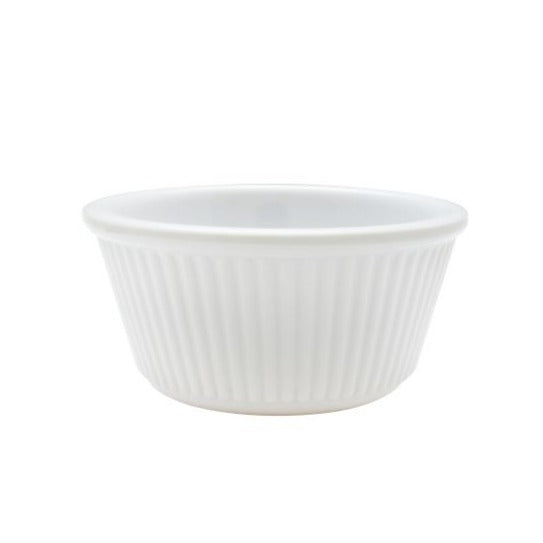 Thunder Group 3 oz. Fluted Melamine Ramekin - 12/Pack