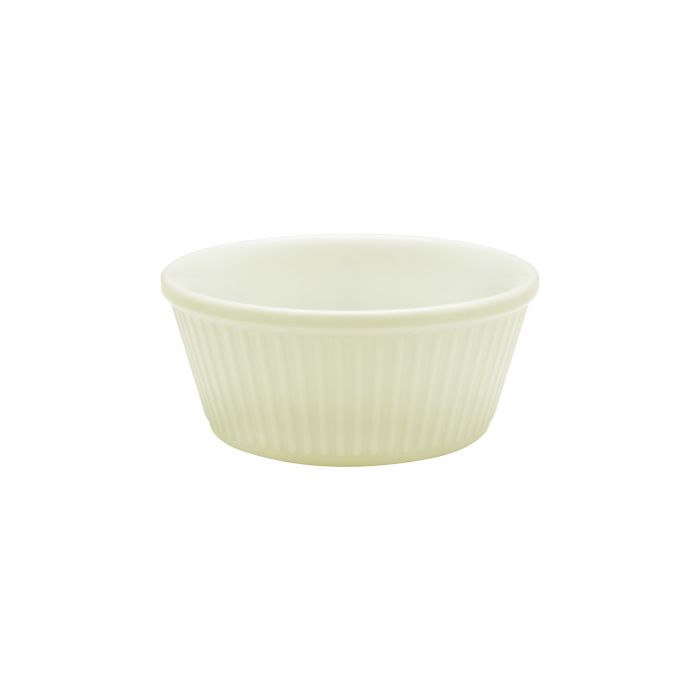 Thunder Group 3.5 oz. Fluted Melamine Ramekin - 12/Pack