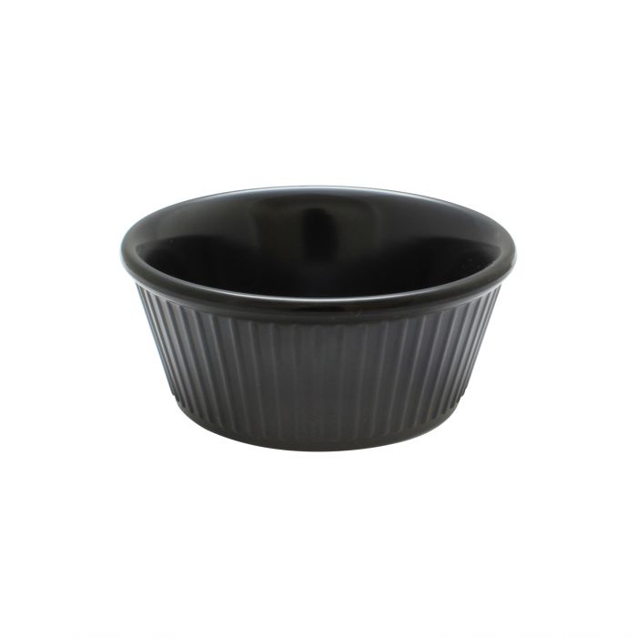 Thunder Group 3.5 oz. Fluted Melamine Ramekin - 12/Pack